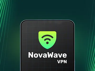 NovaWave VPN - App UI Design ui