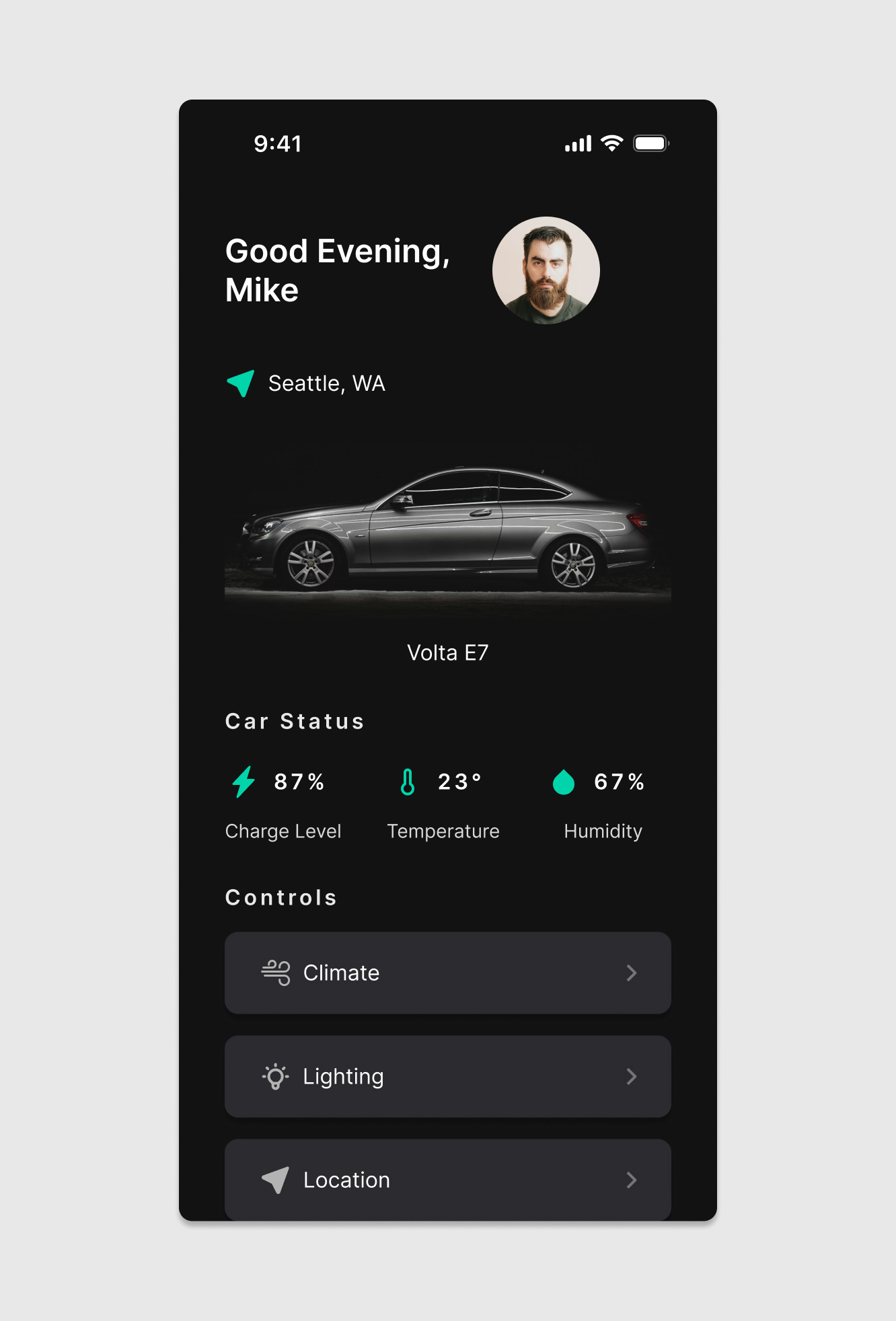 Daily UI 07: Settings page.