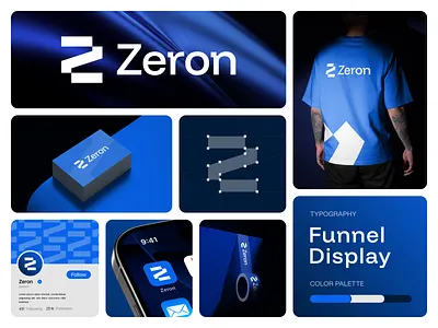 Zeron — Modern Z Monogram Logo & Brand Identity Design. abstract z logo app icon brand identity branding business z logo corporate logo geometric z logo letter z logo logo logo design minimalist z logo modern logo startup logo tech z logo technology z logo z logo design z monogram logo