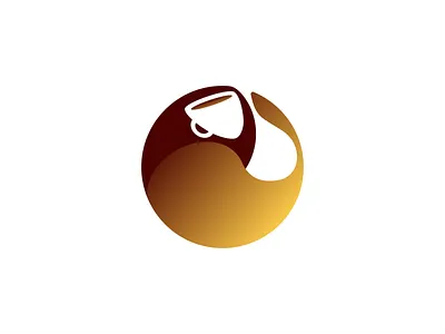 Coffee Shop Logo Design | Negative Space Lion & Coffee Cup beverage logo brand development brand identity cafe branding cafe logo coffee branding coffee business coffee logo design coffee shop logo custom logo design food branding gradient logo lion logo logo design logo designer logo inspiration minimalist logo negative space logo restaurant logo specialty coffee