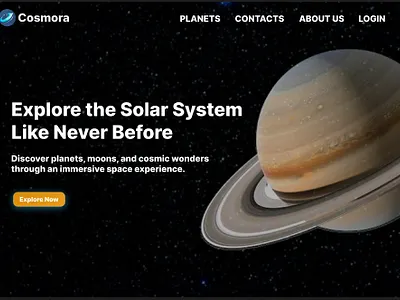 Cosmora 3d animation branding graphic design logo motion graphics ui