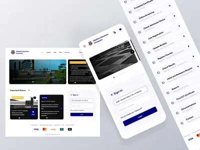 OAU E-portal redesign case study ui ux