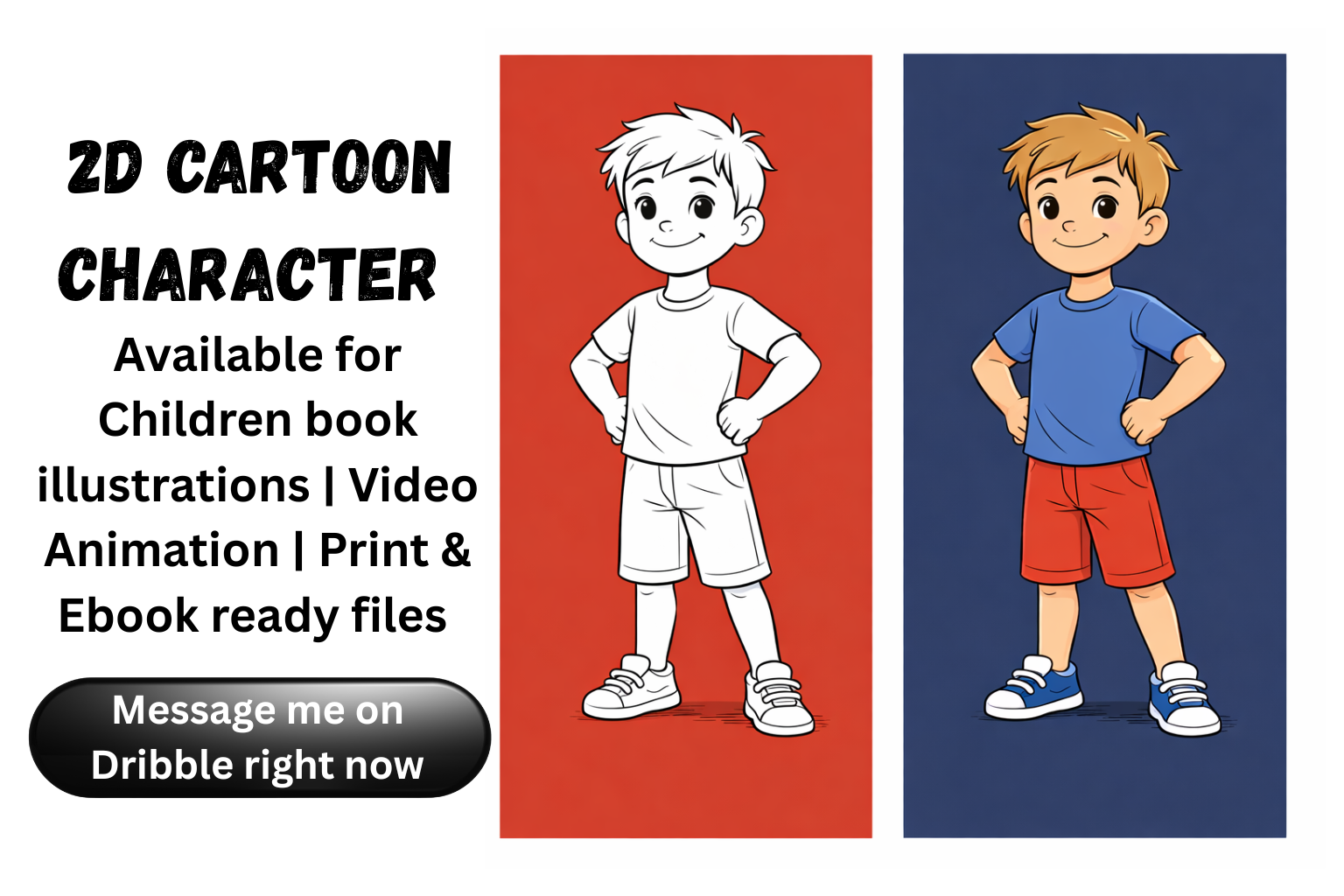 Example of 2 D / 3D Children Book Illustrations