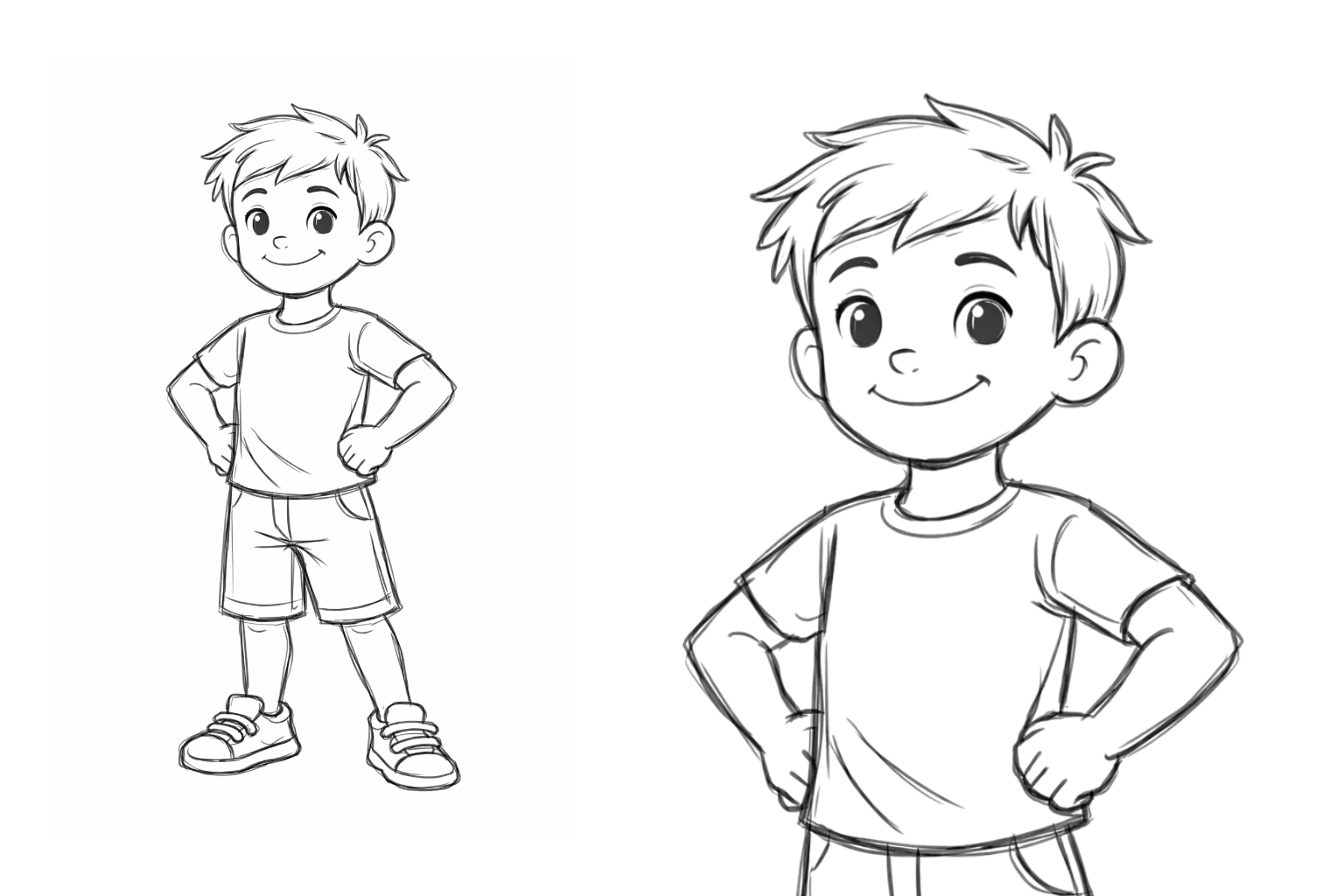 Example of 2 D / 3D Children Book Illustrations