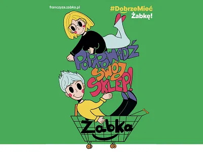 Go shopping🛍️ branding cart character character design clean competition design fun green happy illustration minimal original people playfull power shopping shopping cart smile ui design