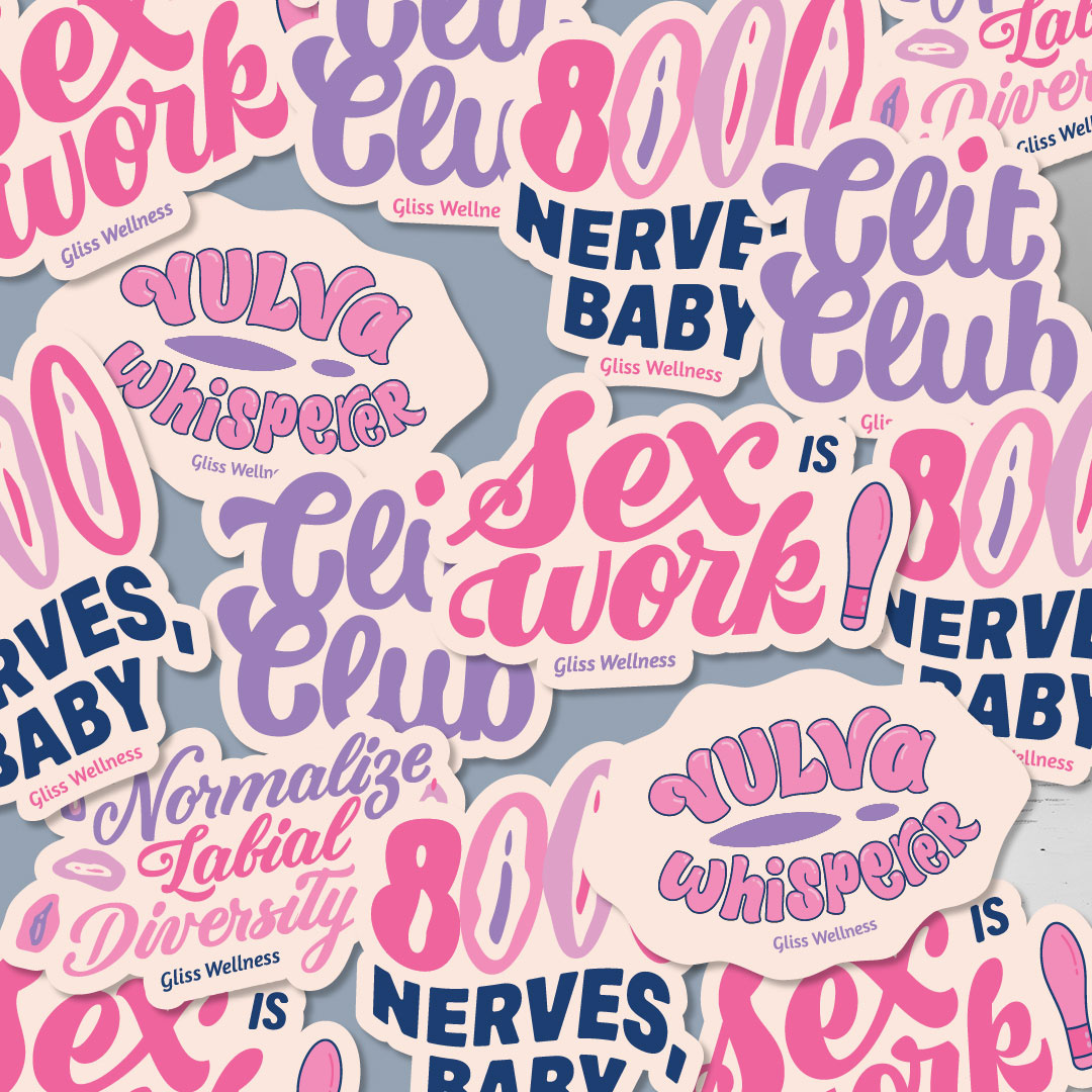 Sex+ Stickers graphic design letter design lettering print stickers swag typography