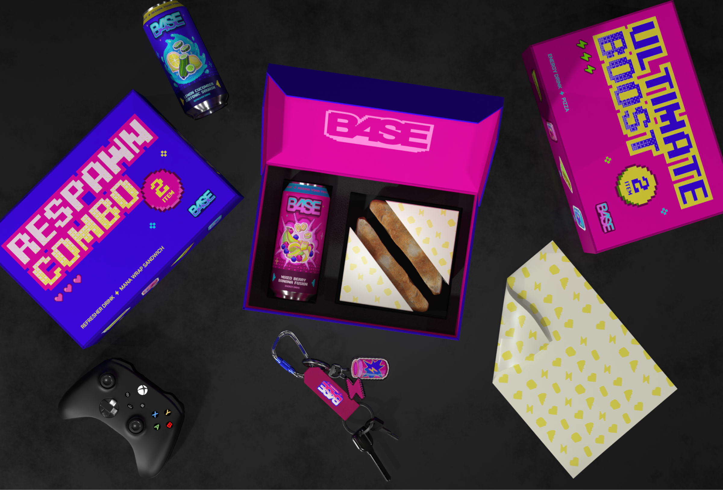 Example of Packaging Design For Bottle/Tube/Can/Box