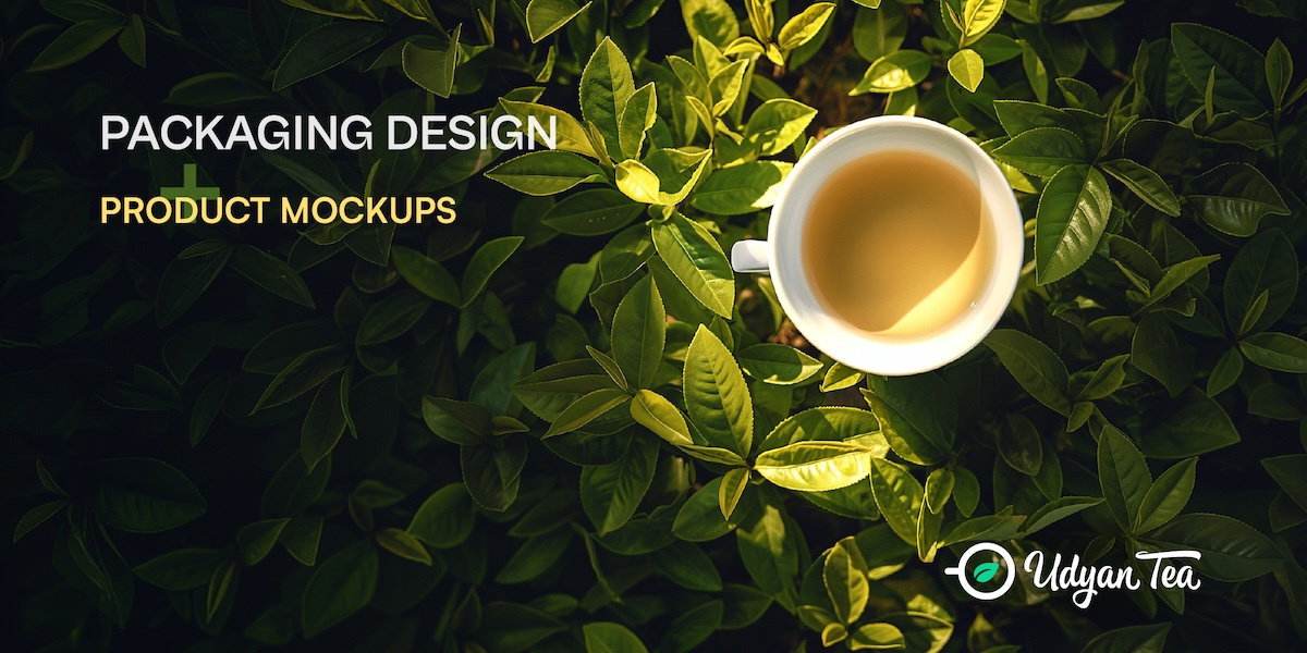Premium Tea Packaging Design appdesign branding design figma framer graphic design illustration logo packaging design ui ux