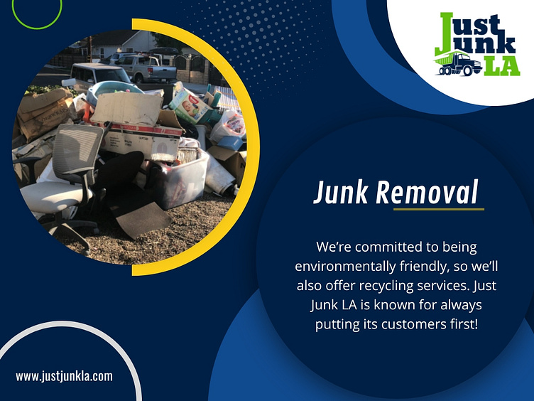 Junk Removal Los Angeles by Just Junk LA on Dribbble