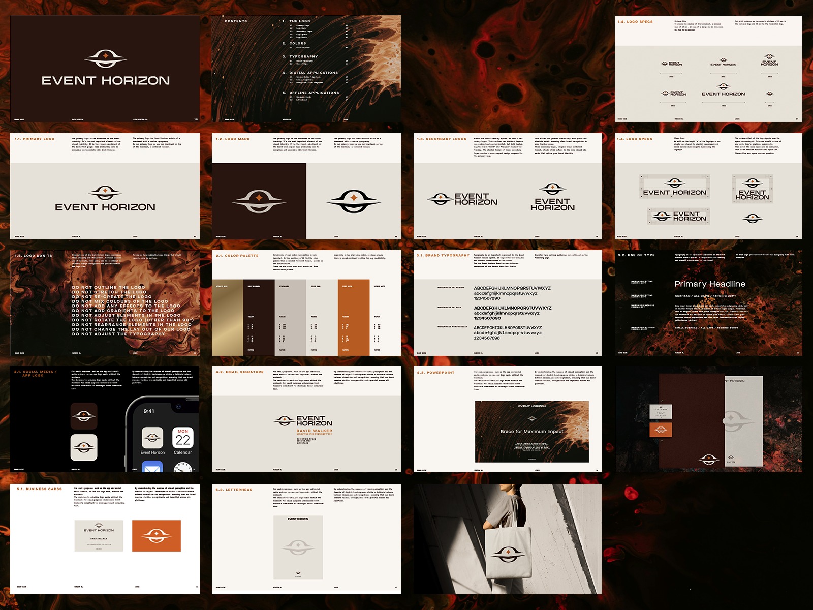 Example of Visual Identity System