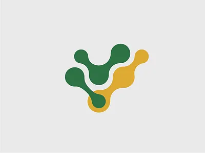 Abstract node network logo. V shape bio tech symbol. brand identity branding kit business logo combination logo company logo connectivity logo corporate logo creative logo custom logo graphic designing logo design logo redesign luxury logo minimalist logo modern logo professional logo simple logo startup logo v letter mark v logo