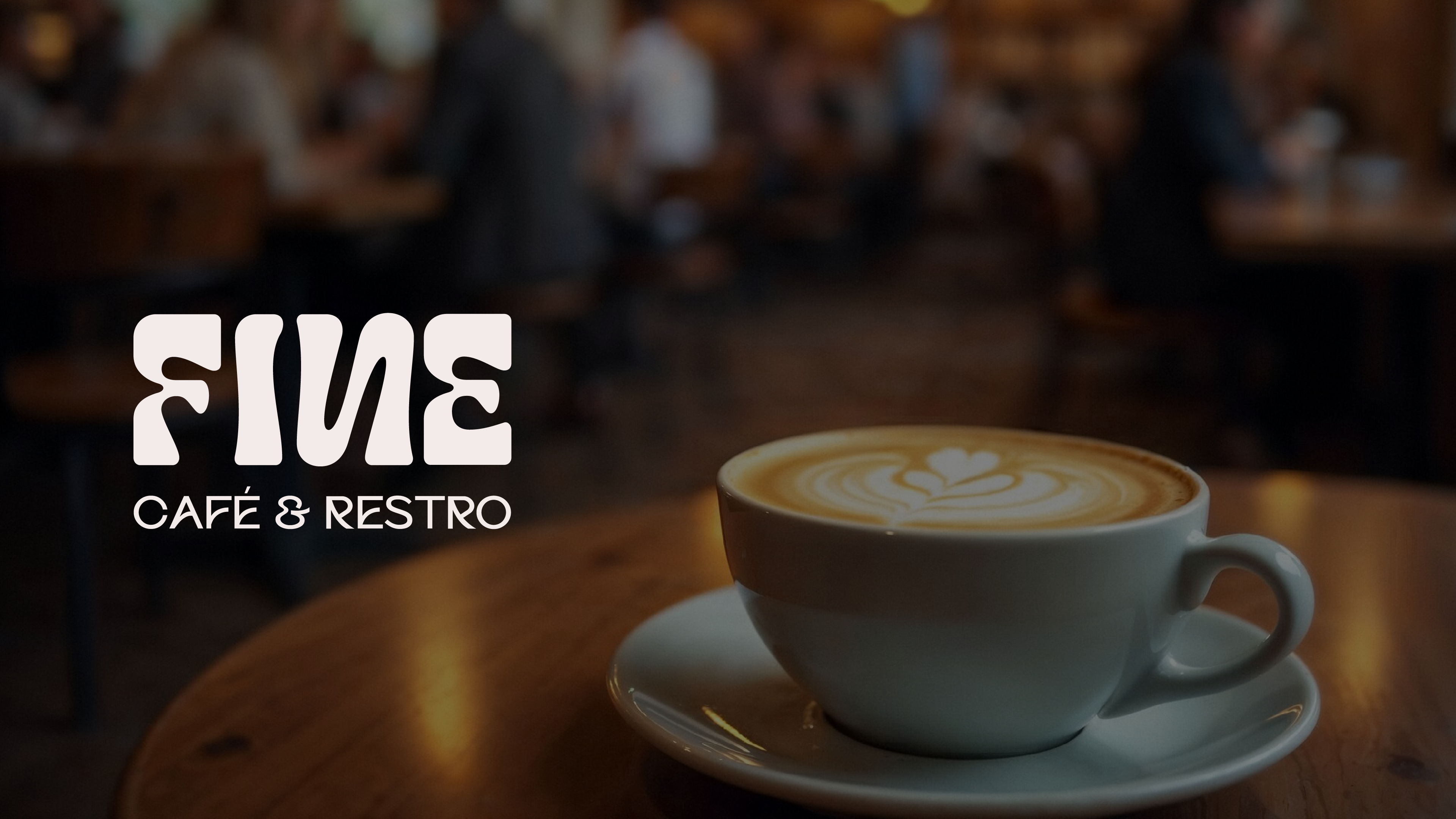 Fine Café & Restro - Logo Design cafe cafe logo cofee coffelogo customtype fine fine cafe food food logo logo logodesign restaurantlogo restro soraax