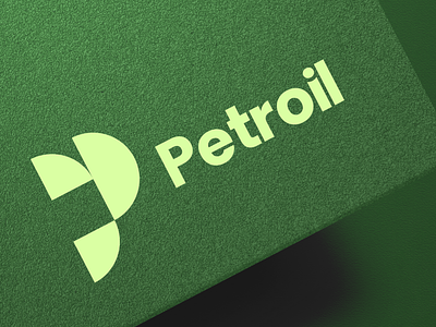 Petroil brand branding clean design energy graphic design initials logo logo logo design logo designer logogram logomark logotyoe minimal design