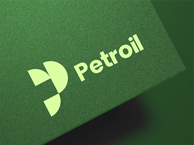 Petroil brand branding clean design energy graphic design initials logo logo logo design logo designer logogram logomark logotyoe minimal design