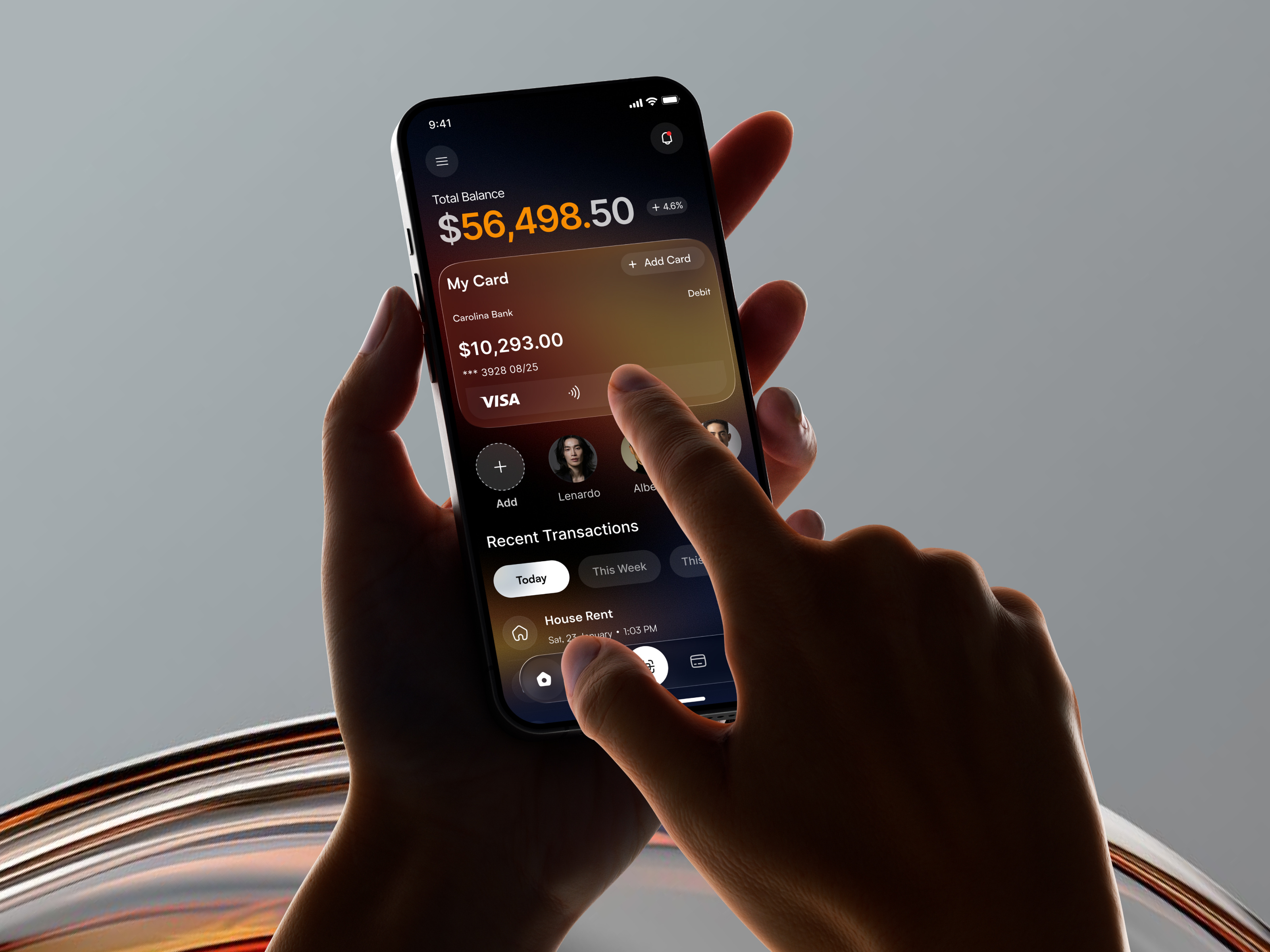 Zora - Finance Mobile App UI | Fintech Concept UI Design 3d appdesign branding darkui dashboarddesign financeapp fintech graphic design logo mobileapp mobileui productdesign ui uidesign uxdesign