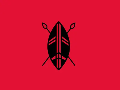 Tribe Plane - logo for Sale logo for sale new logo plane red tribal plane logo tribe wild