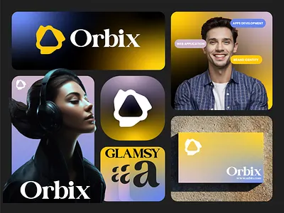Orbix logo for ux and saas studio agency brand brand identity branding brandmark creative studio digital design elegant letter mark logo logotype modern logo new logos saas studio tech logo ui design ux design visual brand visual identity