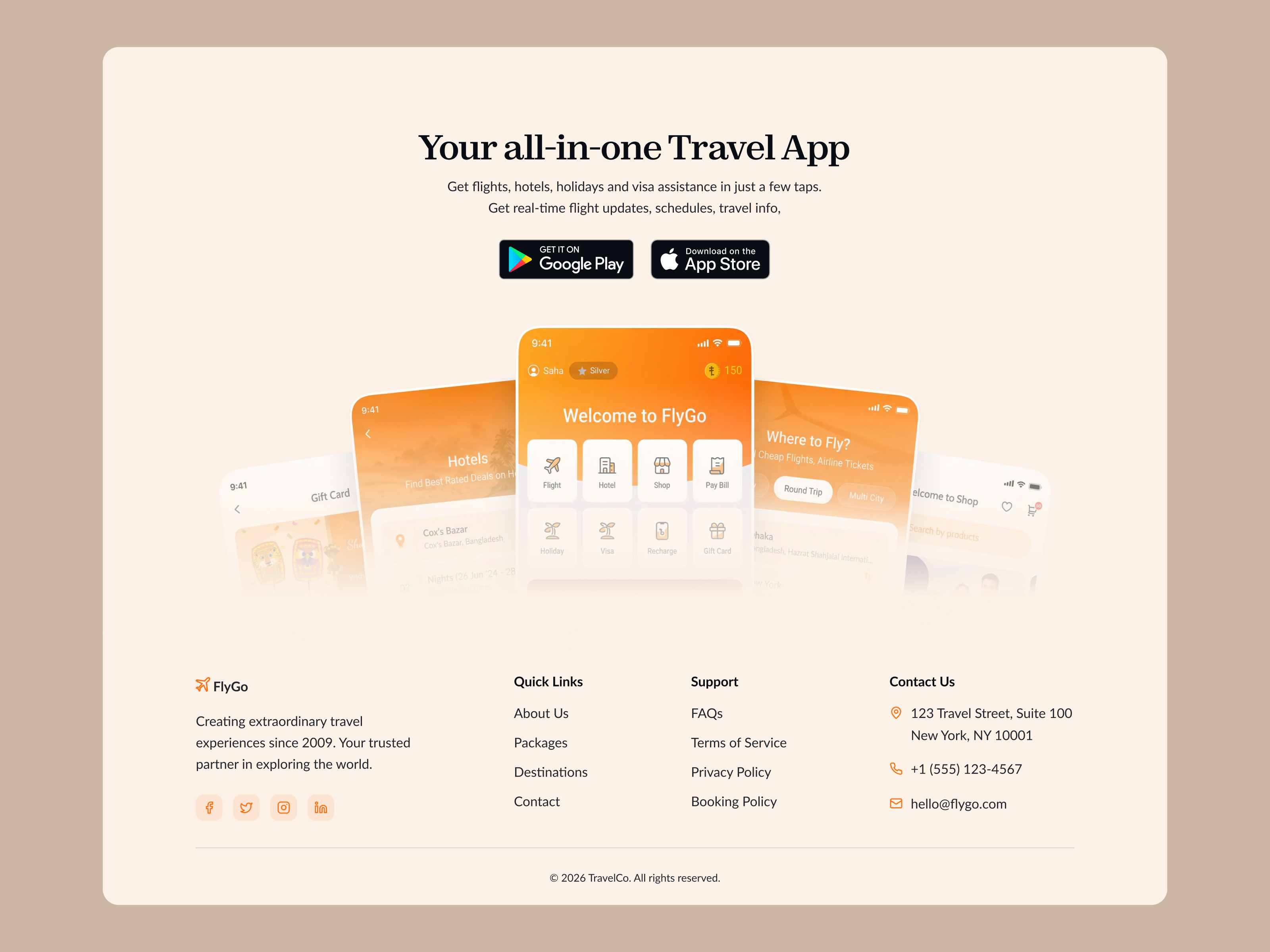 minimal CTA section Design call to action ui cta cta design cta section footer landing page minimal ui ux website