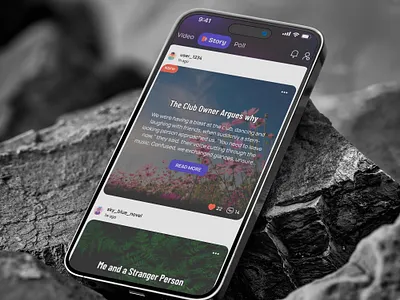 Social Media App Redesign appdesign branding design figma framer graphic design illustration logo packaging packaging design social media design ui ui ux ux web design website design