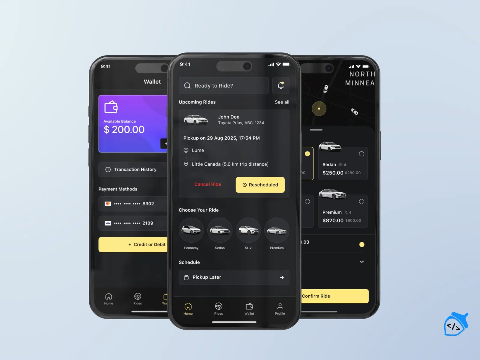 Cabify – Smart Ride Booking Experience appdesign cab cabbooking car design dribbble mobiledesign ride transportapp ui ux design zignuts