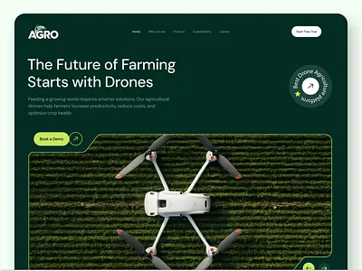 Agriculture Website Design agriculture agriculture website agro ecommerce website ecommerce website design farmers grocery ecommerce website landing page landing page ui deisgn product design responsive website design shopify ecommerce website deisgn shopify website smart solution technology ui design user interface web application website website design