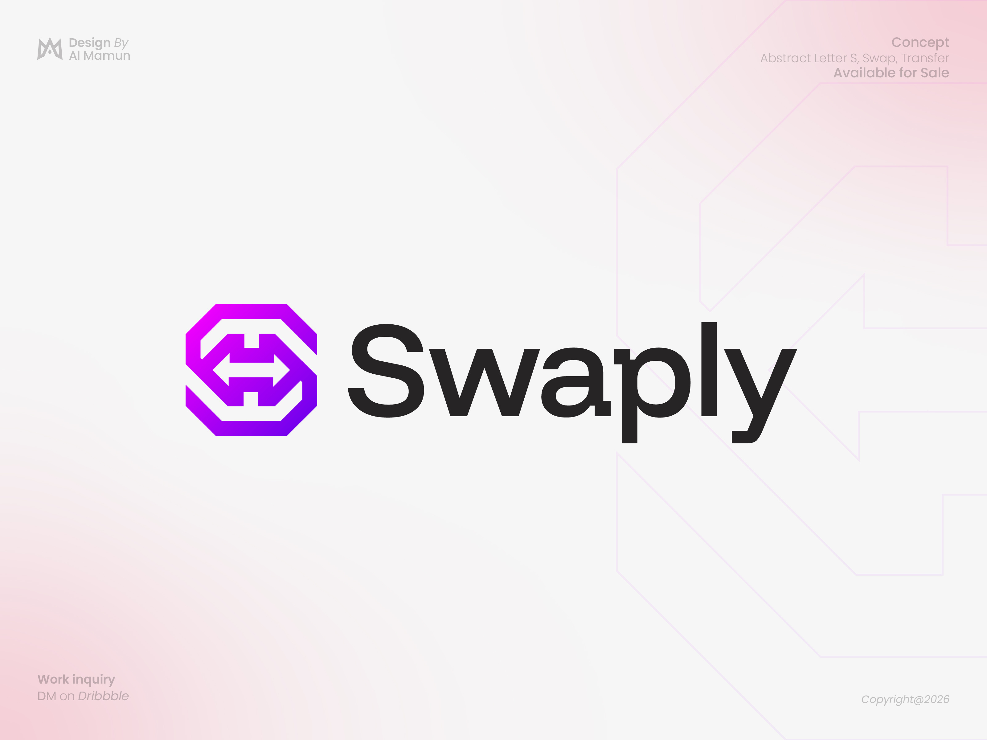 Letter S, Swap, Fintech, Saas Logo Design brand mark branding finance fintech identity letter s logo logo logo design logo designer logo icon modern logo money saas logo swap logo symbol tech timeless transaction transafer