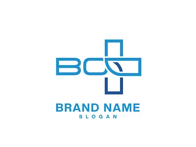 BOD logo brand with blue combination color branding graphic design logo