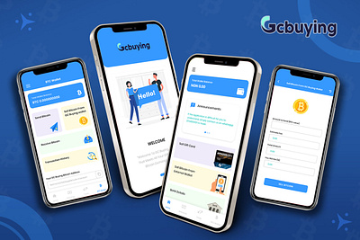 GC Buying App app development graphic design mobile app development ui ux