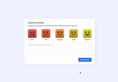 Rating Design Concept animation figma ui uidesign