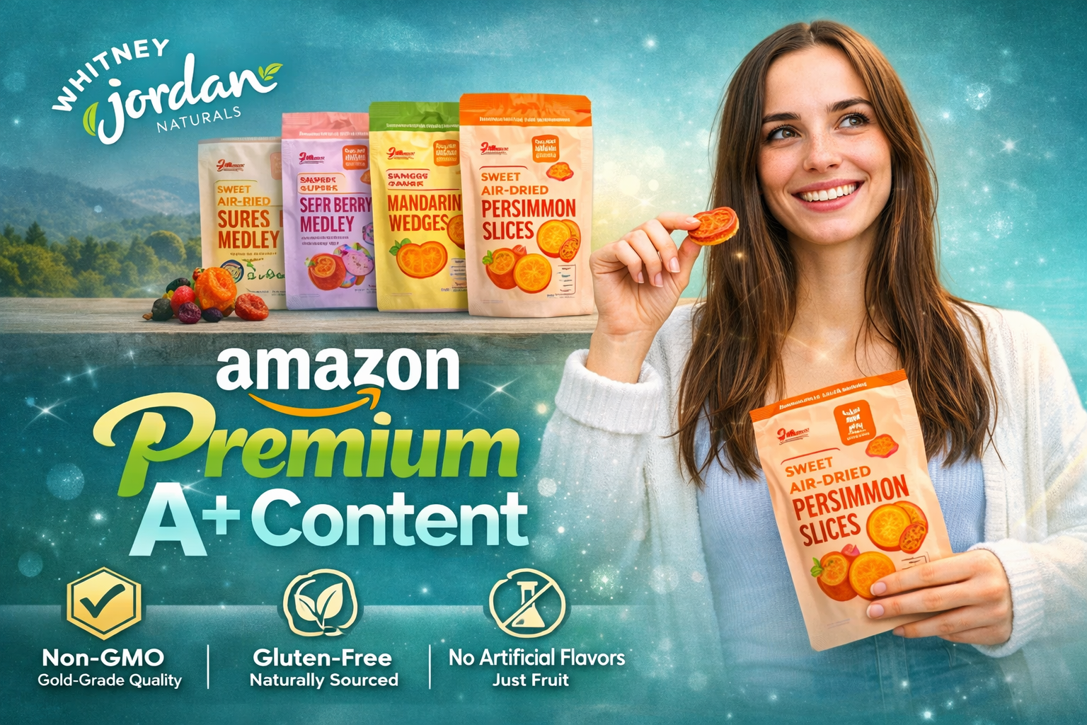 Amazon Premium A+ Content: Snacks amazon amazon a content amazon product branding graphic design