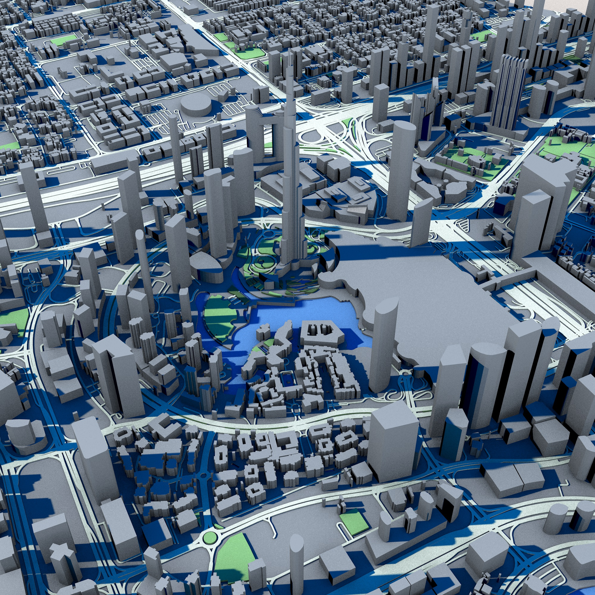 Example of I Will Create 3D City Model