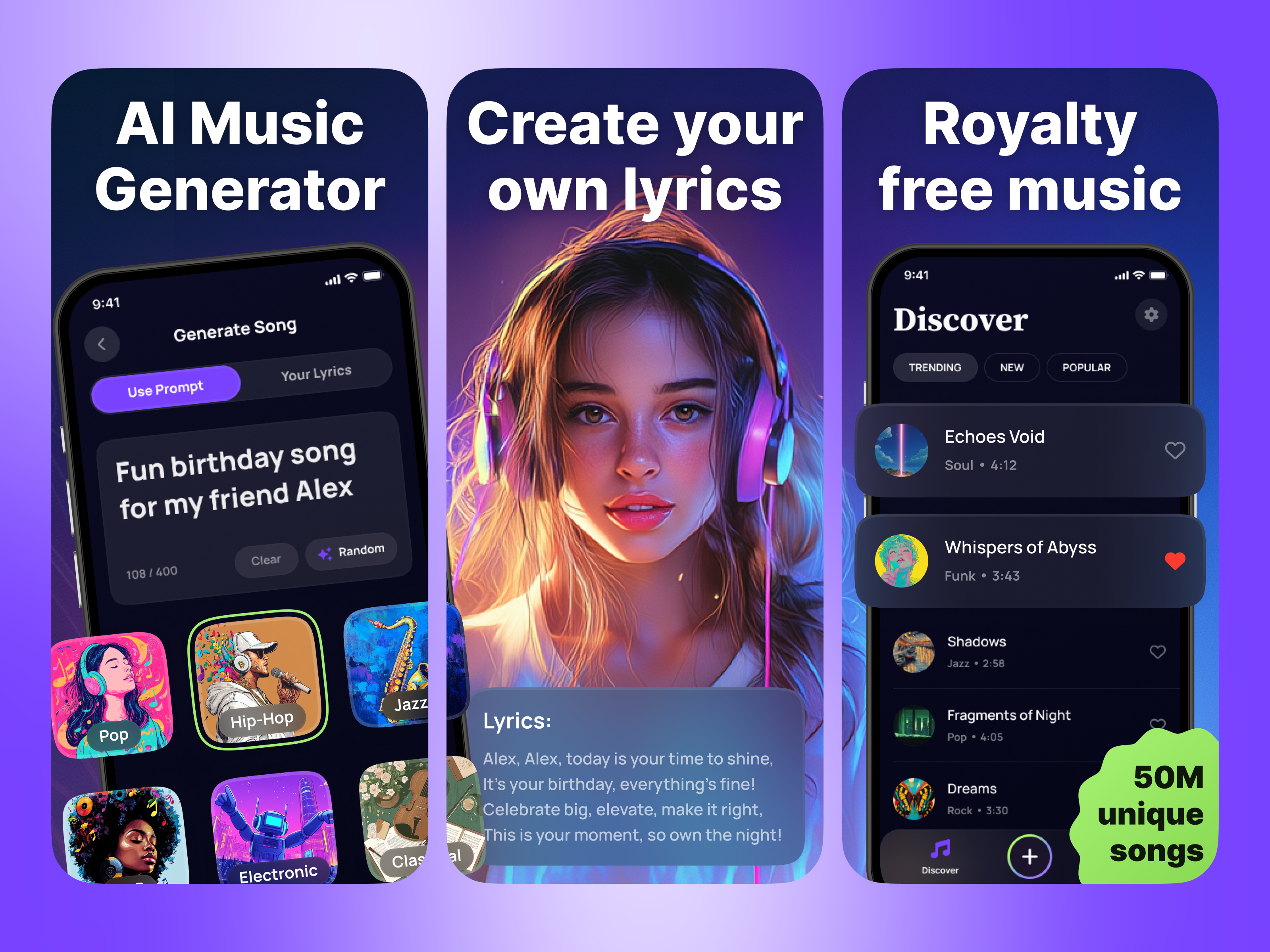 Example of App Store Screenshots