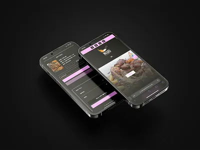 Neesas Kitchen Food Ordering Website Landing Page ecommerce food food ordering ui ux web design website design