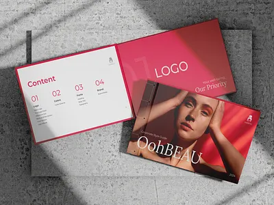 Elegant Branding for Beauty Brand beauty branding brand guidelines brand identity color palette design cosmetic branding feminine branding graphic design lifestyle brand identity logo design luxury branding minimal logo design modern branding packaging design print design product branding shopping bag design skincare accessories branding typography design visual identity wellness branding