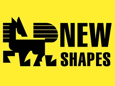 New Shapes 3d branding design esports graphic design horse icon illustration logo logotype mascot logo motion graphics new shapes vector