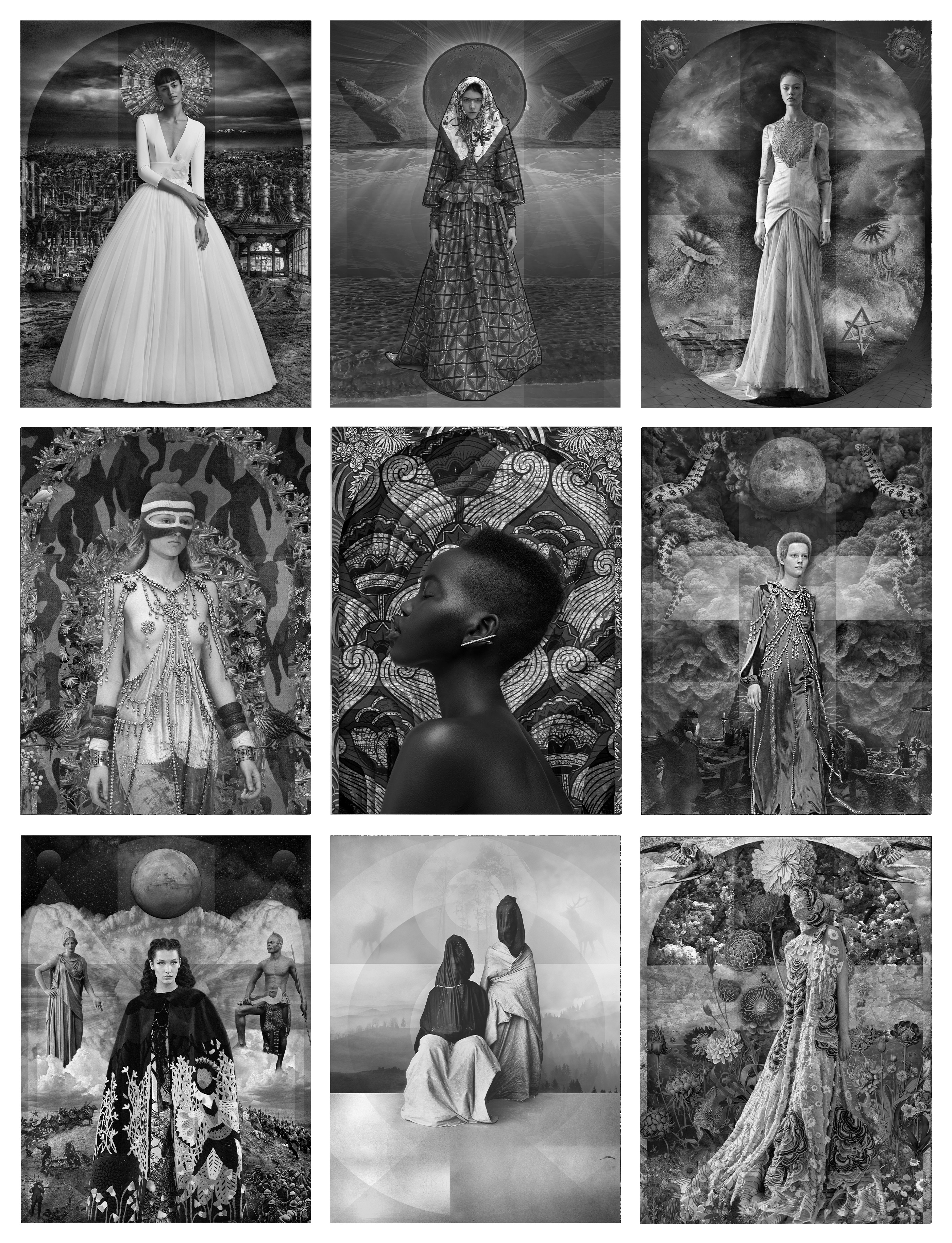 Composition V.2 2024 Synthèse artwork collage compositing digital art digital collage graphic designer photo composition photo manipulation photomontage photoshop