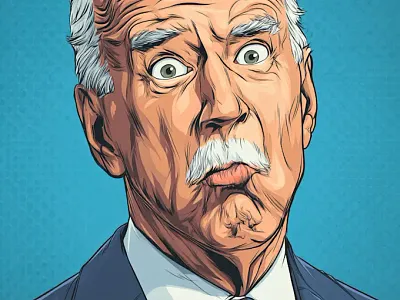 Unique Digital Caricature adobe illustrator bold lines caricature cartoon portrait character design colorful design custom illustration digital art portrait art vector illustration