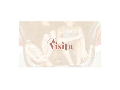 Visita Clothing logo and image branding graphic design logo