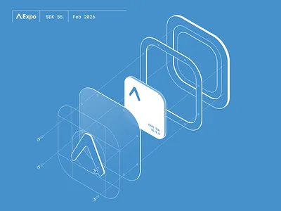 Exploded view blueprint brand devtool drawing illustration isometric sdk technical