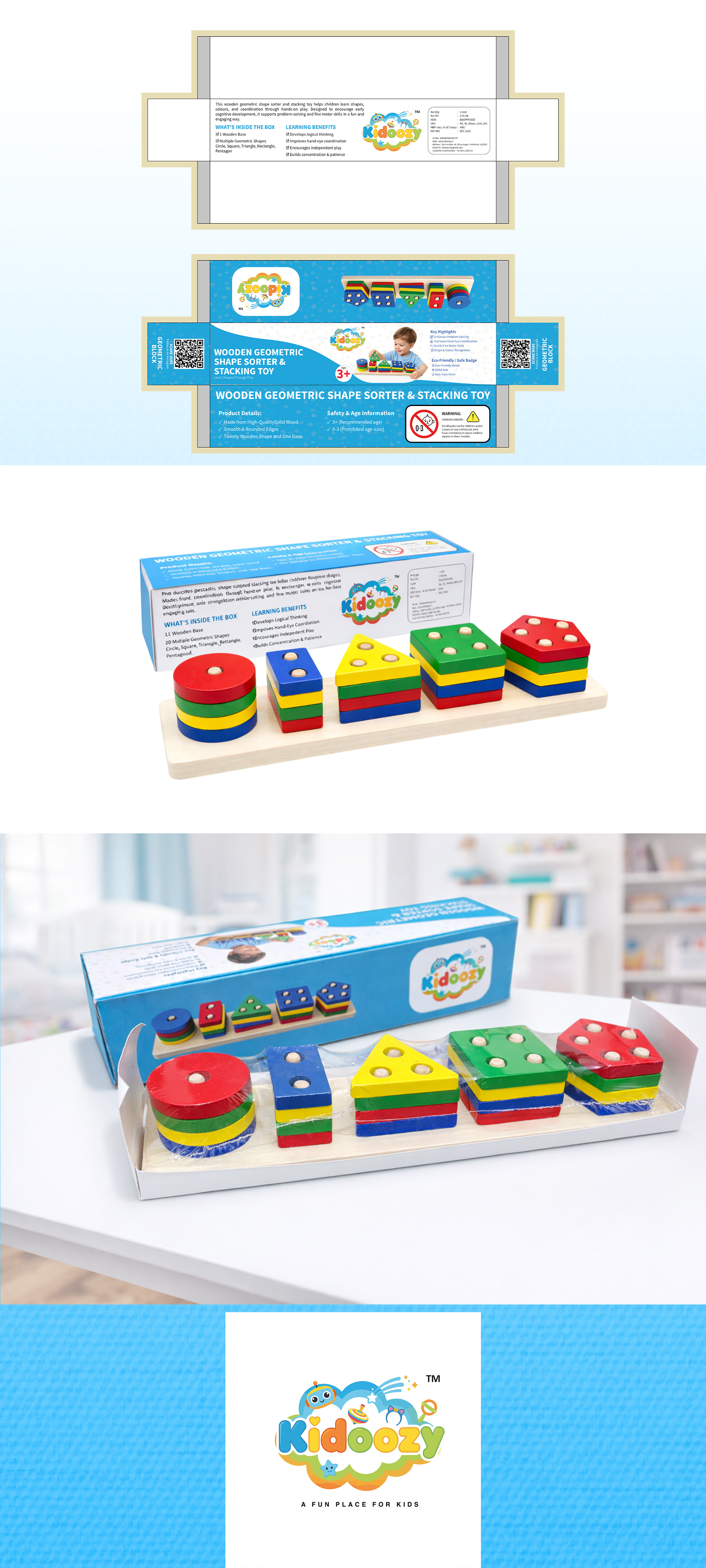 Wooden Geometric Shape Sorter – Product Enhancement branding creativedesign dribbbleshot ecommercedesign kidsproduct lightingenhancement madewithlove packagingdesign photoediting photoretouching productdesign productphotography toydesign visualdesign