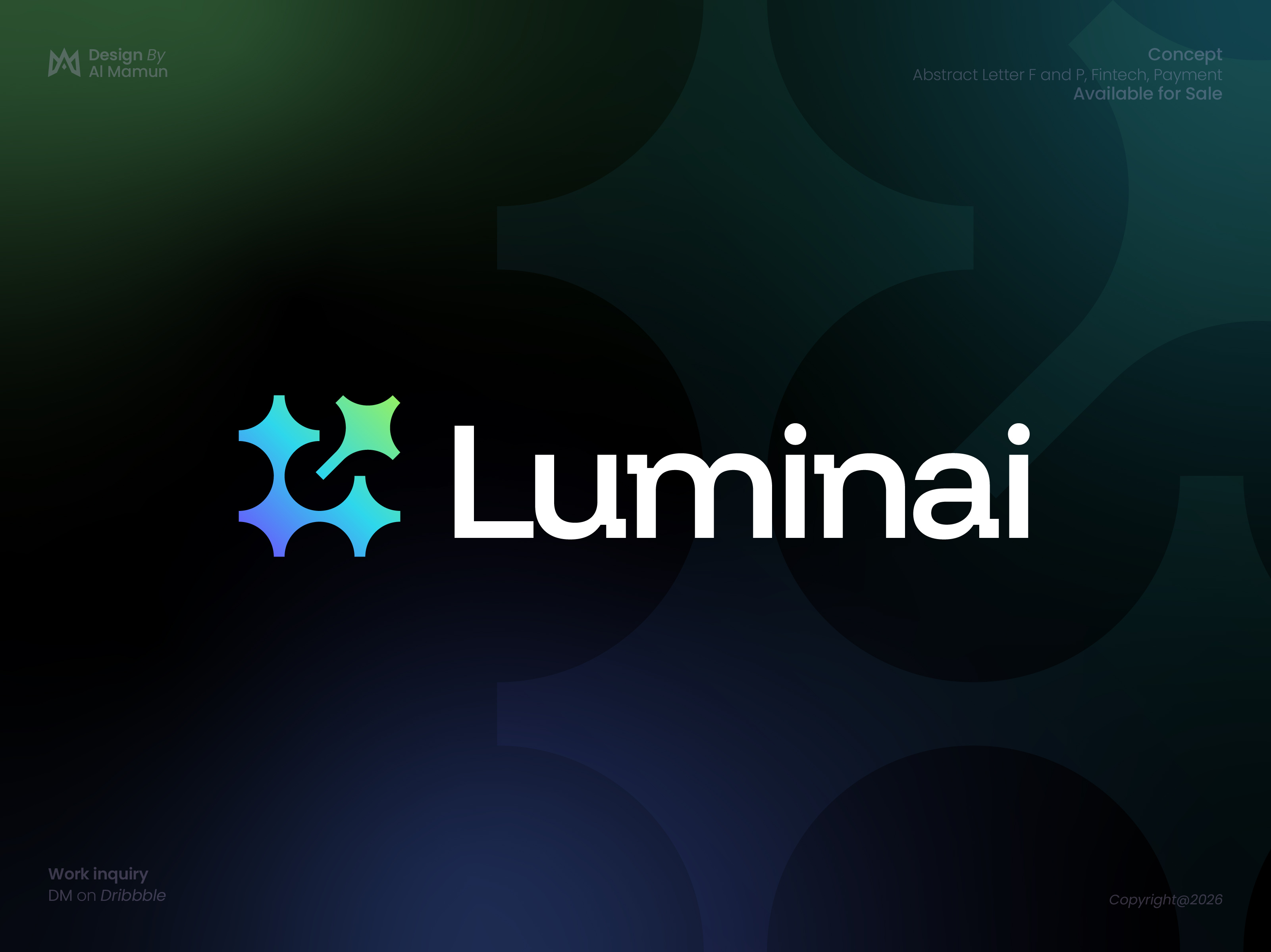Luminai - Artificial Intelligence Logo Concept ai logo artificial intelligence brand mark branding identity letter l logo letter mark logo logo design logo designer logo icon logo mark magic modern logo spark star symbol tech technology timeless