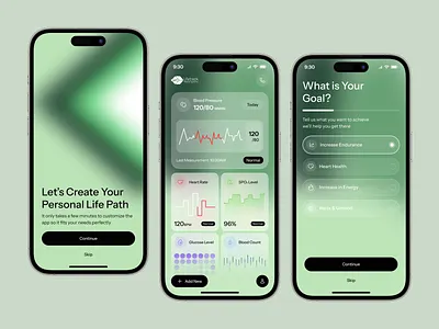 Lifetrack – Personal Health Monitoring Experience b2b clean design fitness app health and care health app health monitoring landing landing page medicine minimal ui mobile mobile design mobile ui motion graphics ui ux web web app design website design website development