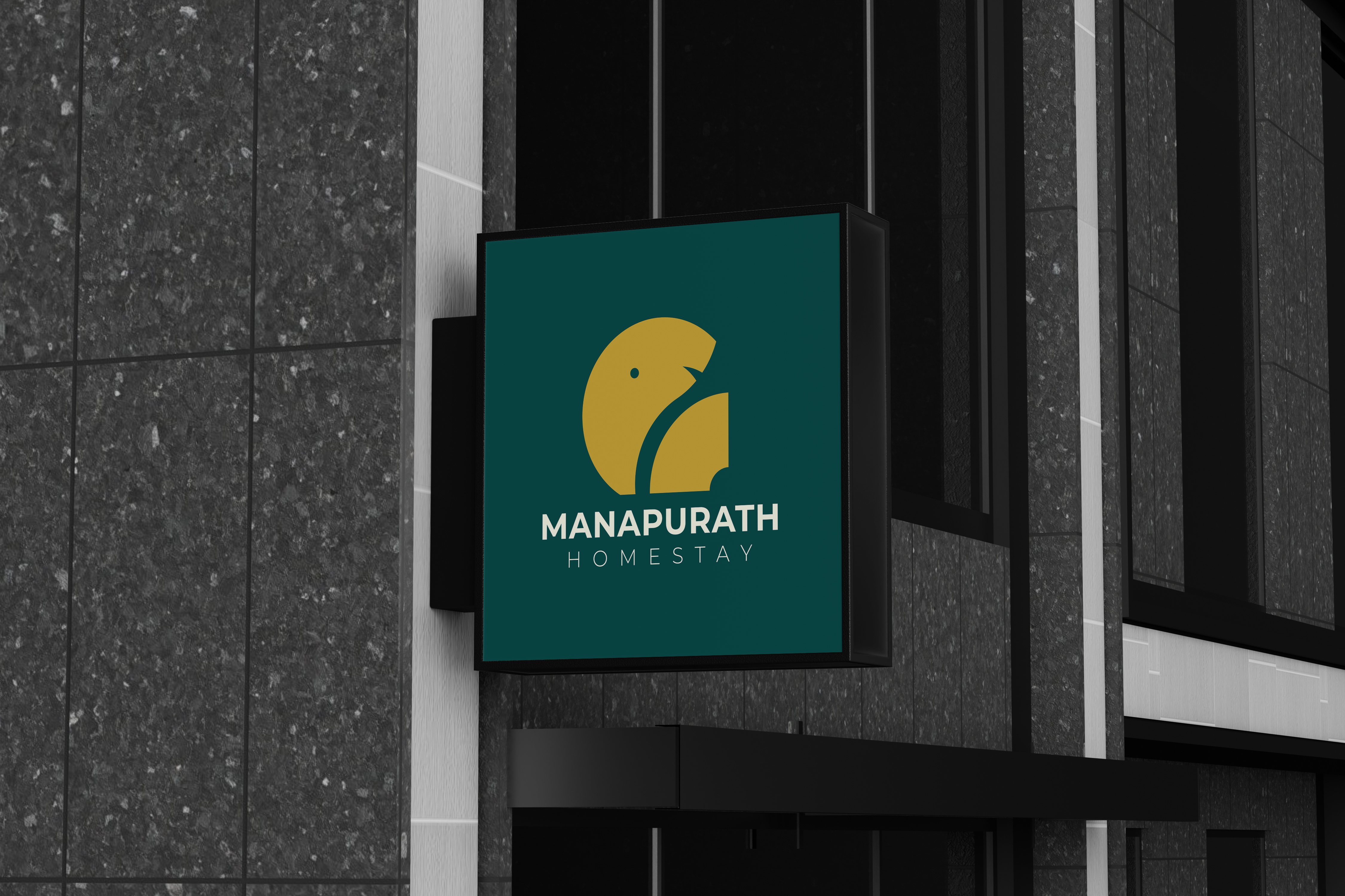 Manapurath Homestay - Branding brand design brand identity branding corporate identity creative direction design graphic design homestay branding hospitality design hotel branding logo logo designing minimal branding minimal logo minimalism modern branding modern logo social media design staycation branding visual identity