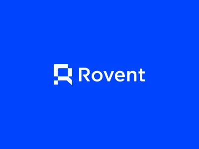 Rovent Logo Design | Minimal Tech Branding brand identity branding design icon logo logo design modern logo tech tech logo visual identity