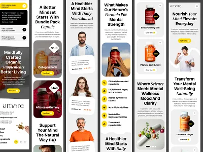 Supplement website - Responsive design box design framer design graphic design label design landing page minimalist design mobile responsive no code design responsive ui design responsive website supplement webdesign supplement website ui design ui ux design web design web ui website mockup website ui ux design