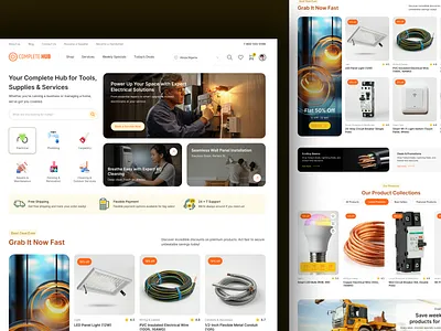 Hardware Marketplace – eCommerce Website Design dashboard design ecommerce marketplace product design ui ui design ux ux design webdesign website