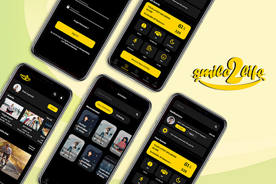 Smile2Life App app design app development design graphic design mobile app development ui ux