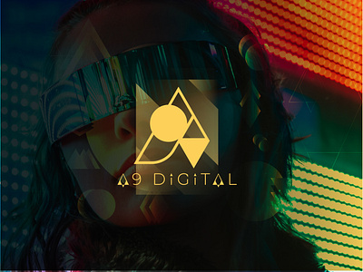 A9 Digital logo and imagery p2 branding graphic design logo