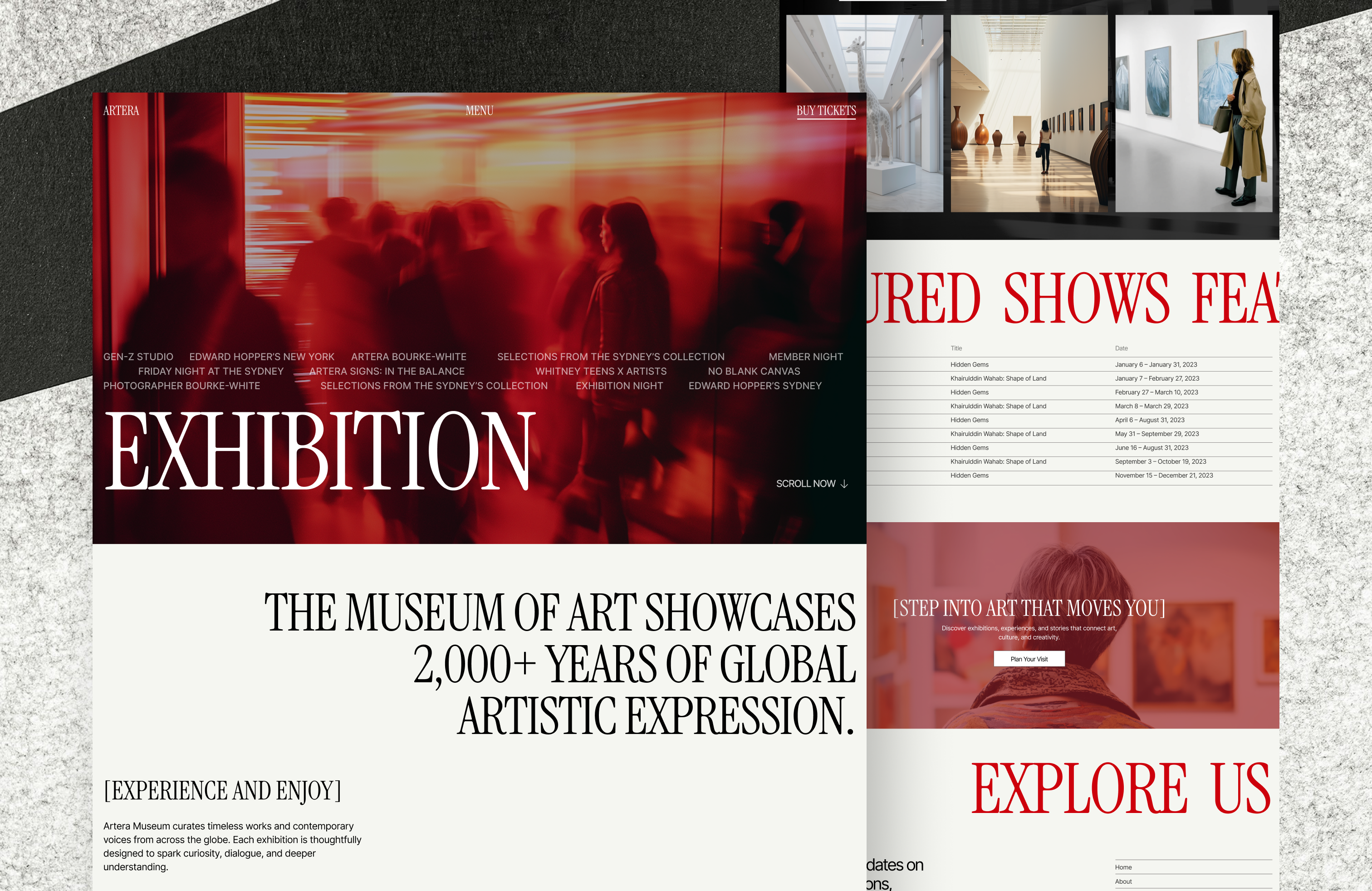 Example of Full Website Redesign