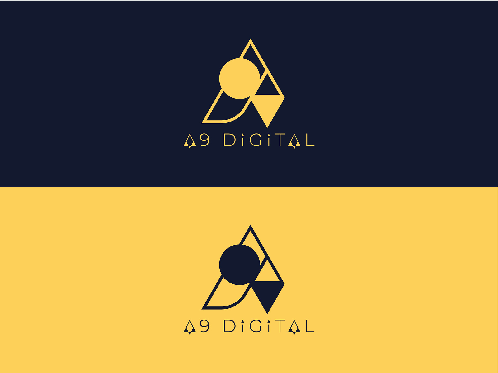 A9- digital logo by Mc. John Zabala on Dribbble